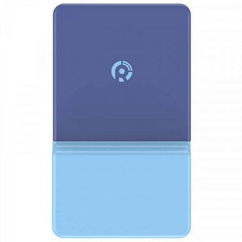 Внешний аккумулятор с поддержкой беспроводной зарядки Xiaomi Rui Ling Sticker (Синий) — фото